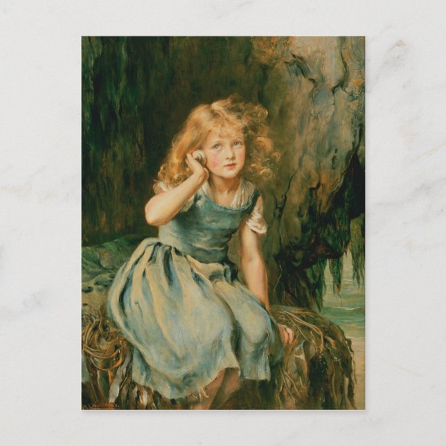 Carte Postale Ecouter la mer (Devant)