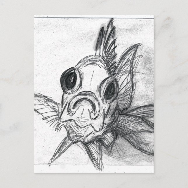 Carte Postale Écureuil à votre visage (Devant)