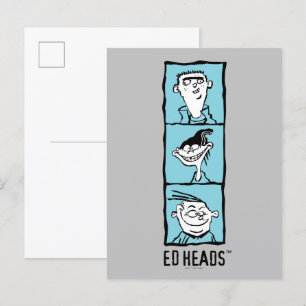 Carte Postale Ed, Edd, n Eddy - Ed Heads