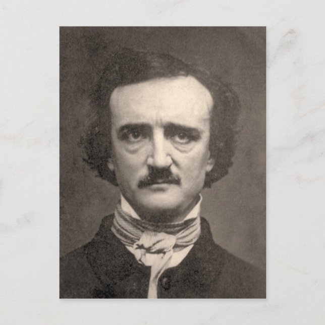 Carte Postale Edgar Allan Poe (Devant)