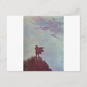 Carte Postale Edgar Allan Poe de Dulac