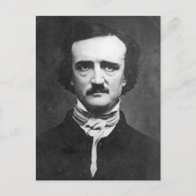 Carte Postale Edgar Allan Poe Portrait (Devant)