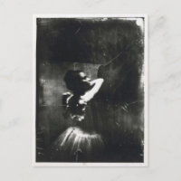 Carte postale Edgar Degas avec danseuse de ballet