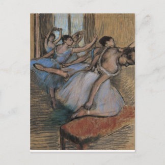 Carte Postale Edgar Degas | Classe de danse II
