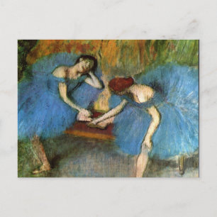 Carte Postale Edgar Degas Danser Ballerinas Art