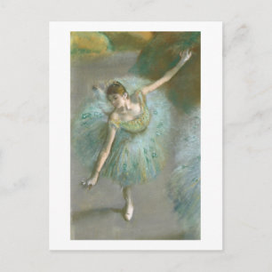 Carte Postale Edgar Degas   Danseur en vert