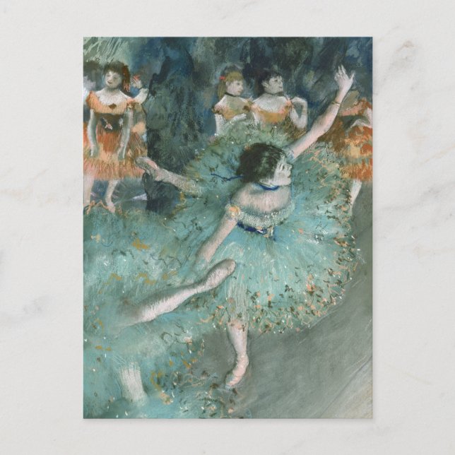 Carte Postale Edgar Degas Edgar Dancer (Danseuse en vert) (Devant)