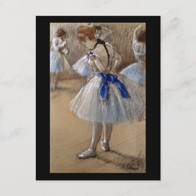 Carte Postale Edgar Degas | Étude d'un danseur (Devant)