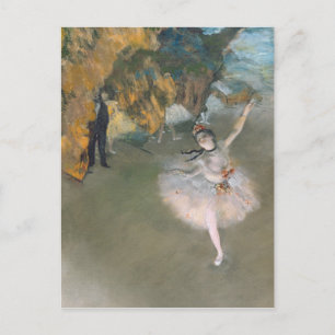 Carte Postale Edgar Degas   L'étoile ou la danseuse sur scène
