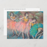 Edgar Degas - Quatre Danseurs