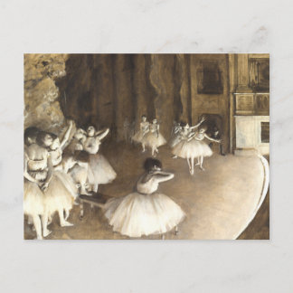 Carte Postale Edgar Degas | Répétition de ballet