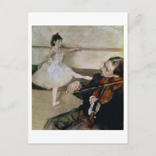Carte Postale Edgar Degas   The Dance Lesson, c.1879