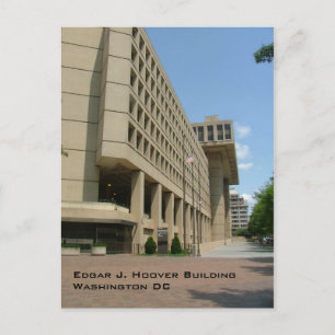 Carte Postale Edgar J. Bâtiment Hoover