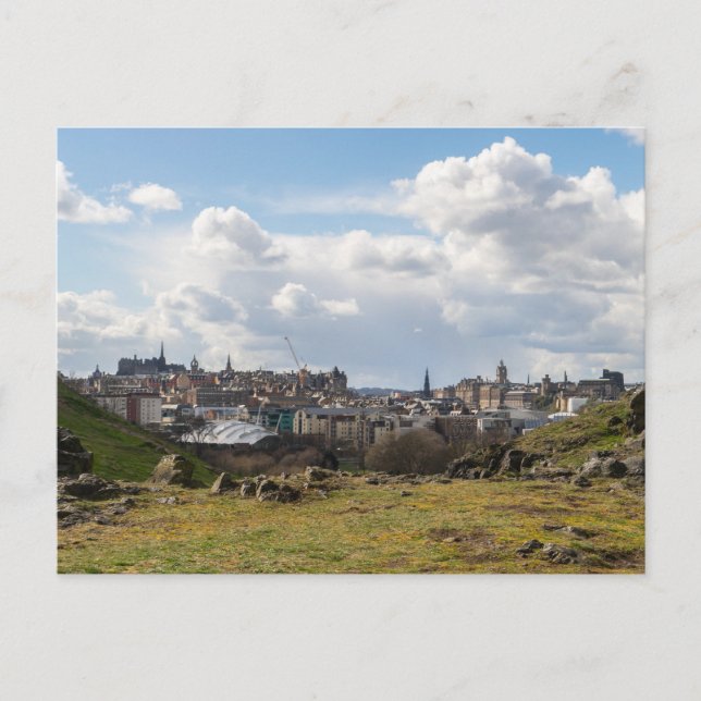 Carte Postale Édimbourg de Salisbury Crags (Devant)