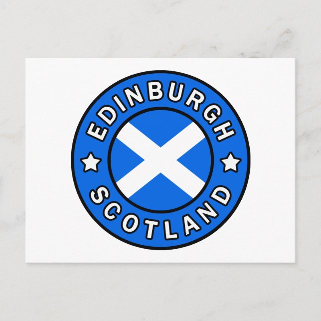 Carte Postale Edimbourg Écosse (Devant)
