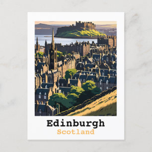 Carte Postale Edimbourg Écosse