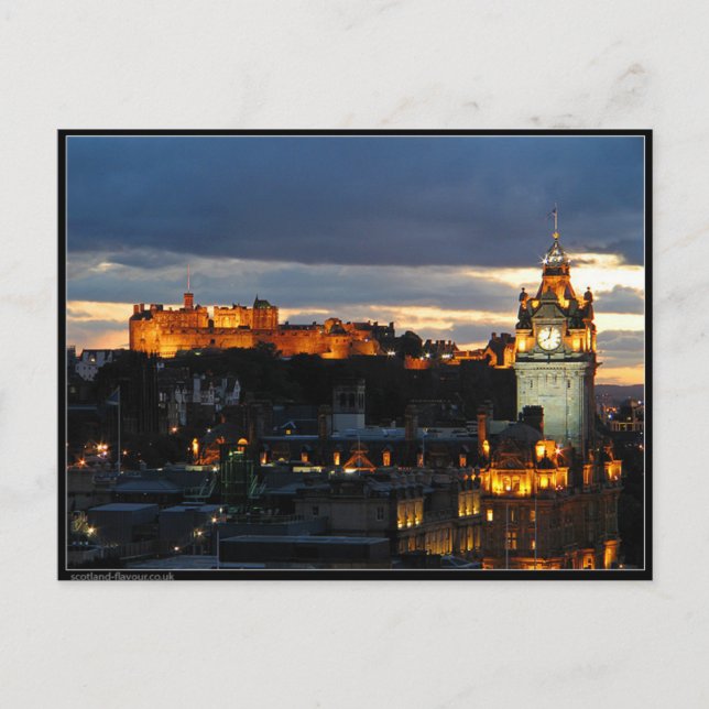 Carte Postale Edimbourg Écosse (Devant)