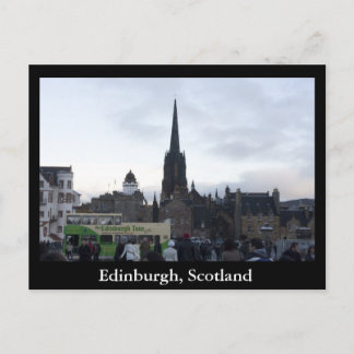 Carte Postale Edimbourg, Ecosse