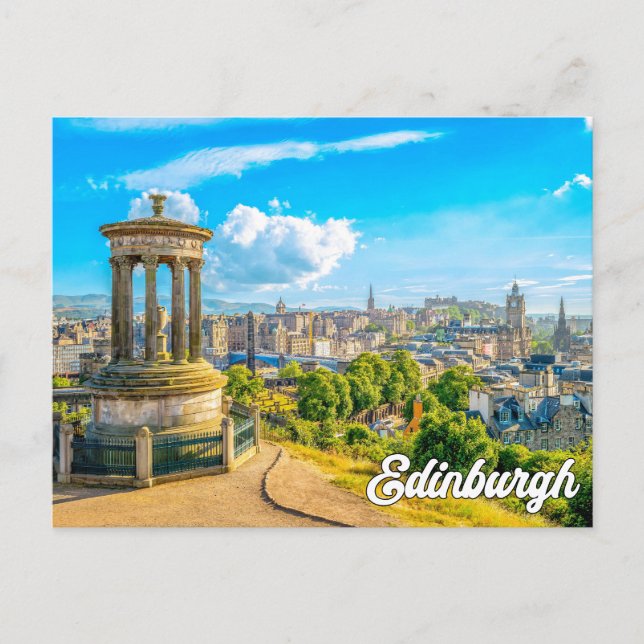 Carte Postale Edimbourg, Écosse, Royaume-Uni (Devant)