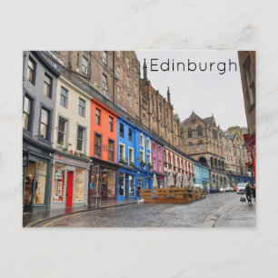 Carte Postale Édimbourg - Victoria Street