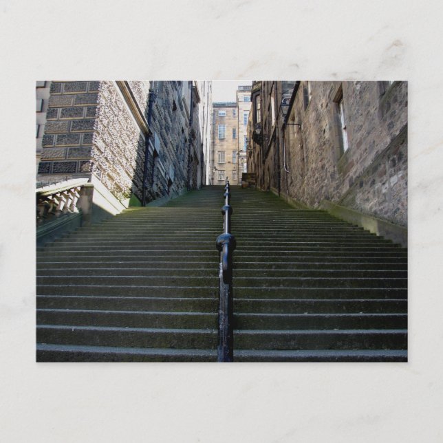 Carte postale Edinburgh Stairs (Devant)