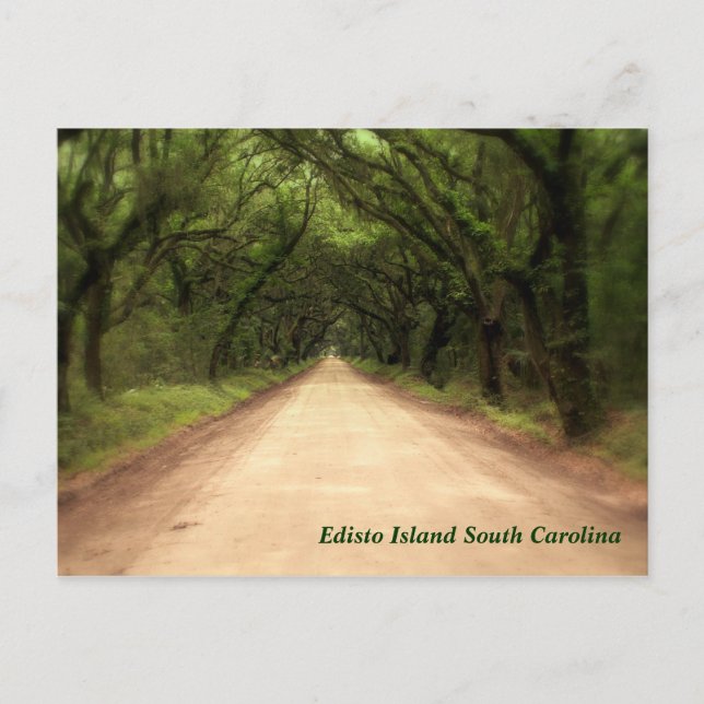 Carte Postale Edisto Island Caroline du Sud - Customisé (Devant)