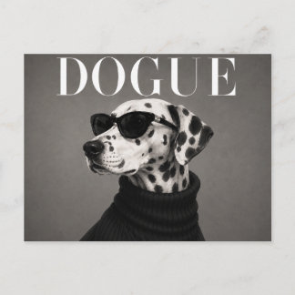 Carte Postale Éditorial de mode luxueux dalmate