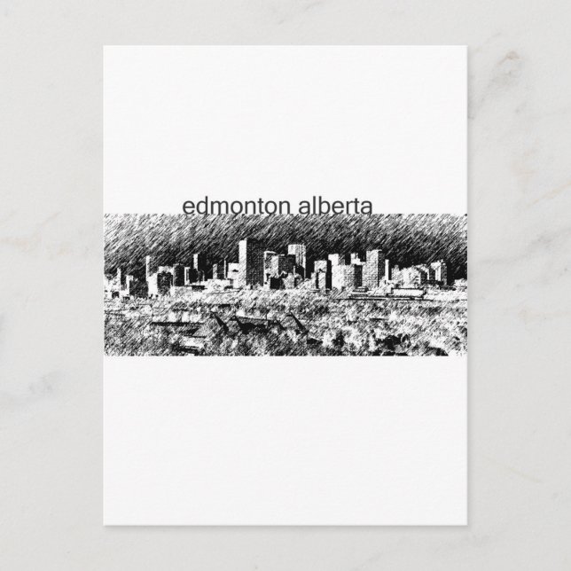 Carte Postale Edmonton Alberta (Devant)