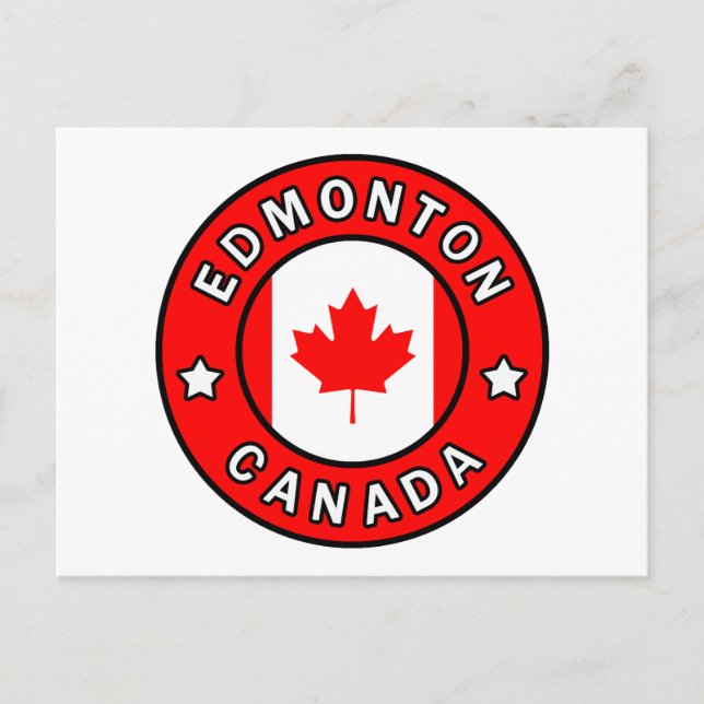 Carte Postale Edmonton Canada (Devant)