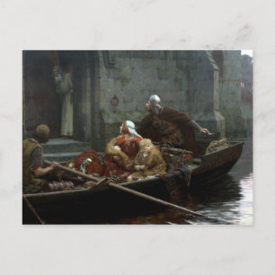 Carte Postale Edmund Blair Leighton en temps de péril