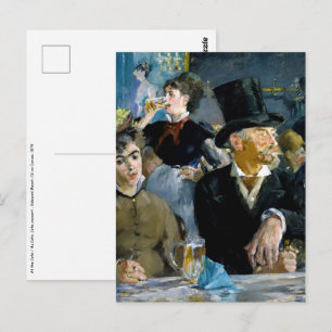 Carte Postale Edouard Manet - Au Café