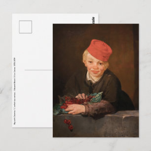 Carte Postale Edouard Manet - Garçon aux cerises
