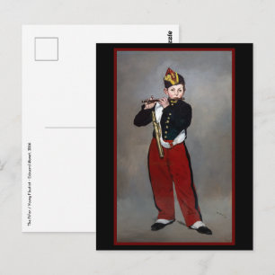 Carte Postale Edouard Manet - Le Fifer / Jeune Flutiste