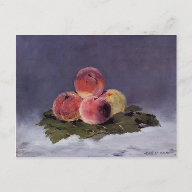 Carte Postale Edouard Manet - Pêches (Devant)
