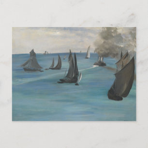 Carte Postale Edouard Manet - Vue Mer, Temps Calme