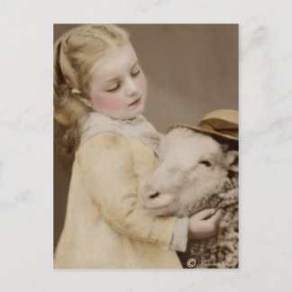 Carte postale édouardienne victorienne Sepia teint