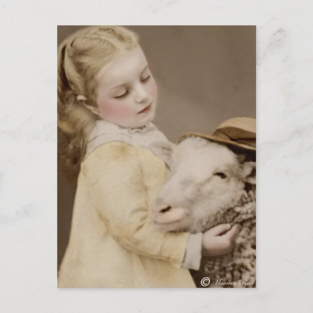 Carte postale édouardienne victorienne Sepia teint (Devant)