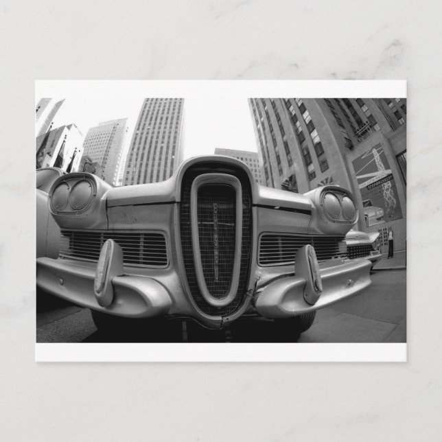 Carte Postale Edsel à New York (Devant)