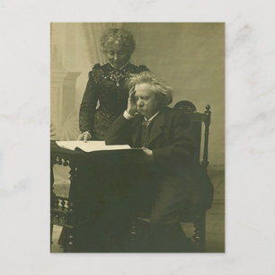 Carte postale Edvard Grieg & Nina Hagerup Circa 19
