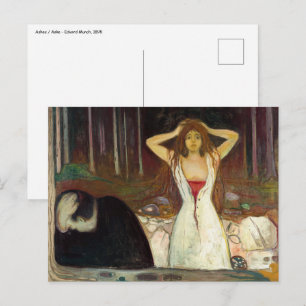 Carte Postale Edvard Munch - Ashes