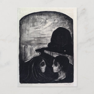 Carte Postale Edvard Munch Attraction I