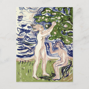 Carte Postale Edvard Munch Girls Picking Apples