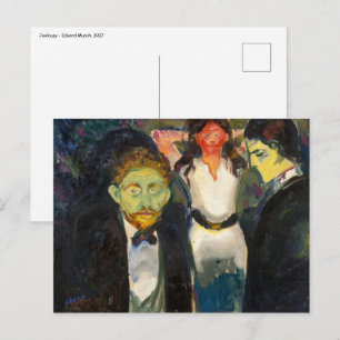 Carte Postale Edvard Munch - Jealousy