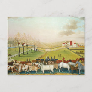 Carte Postale Edward Hicks - La ferme Cornell