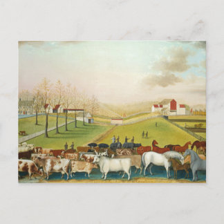 Carte Postale Edward Hicks - La ferme Cornell