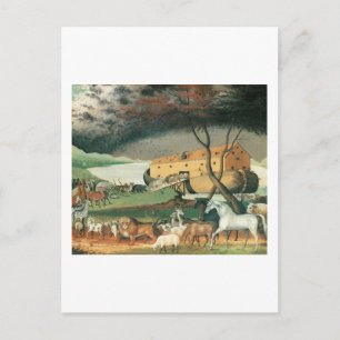 Carte Postale Edward Hicks Noah's Ark