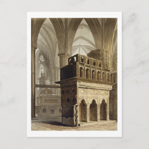 Carte Postale Edward le Monument du Confesseur, plaque M de 'Wes