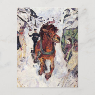 Carte Postale Edward Munch Art Painting