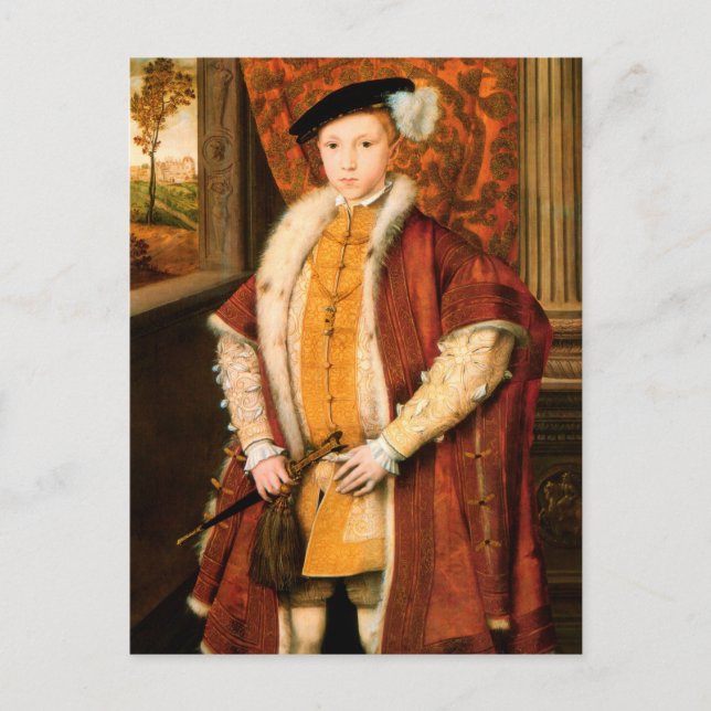 Carte Postale Edward, Prince de Galles (Edward VI d'Angleterre) (Devant)