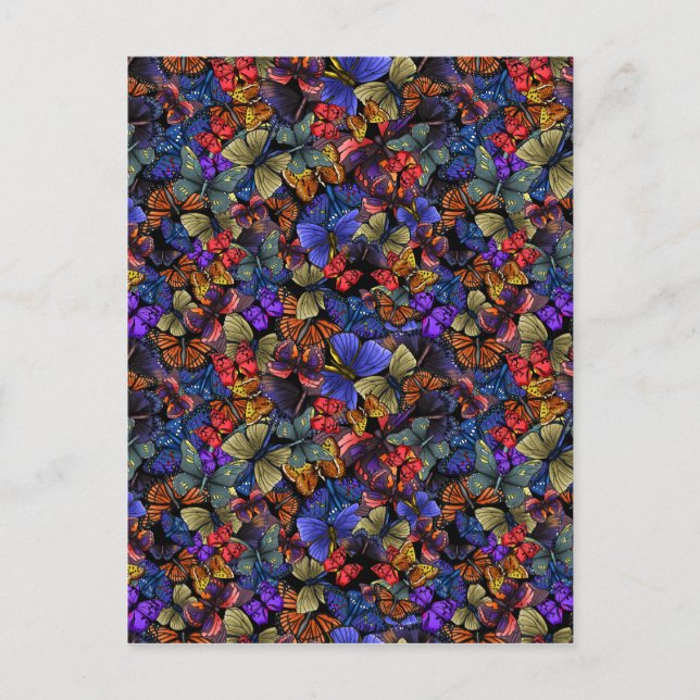 Carte Postale Effet papillon (Devant)
